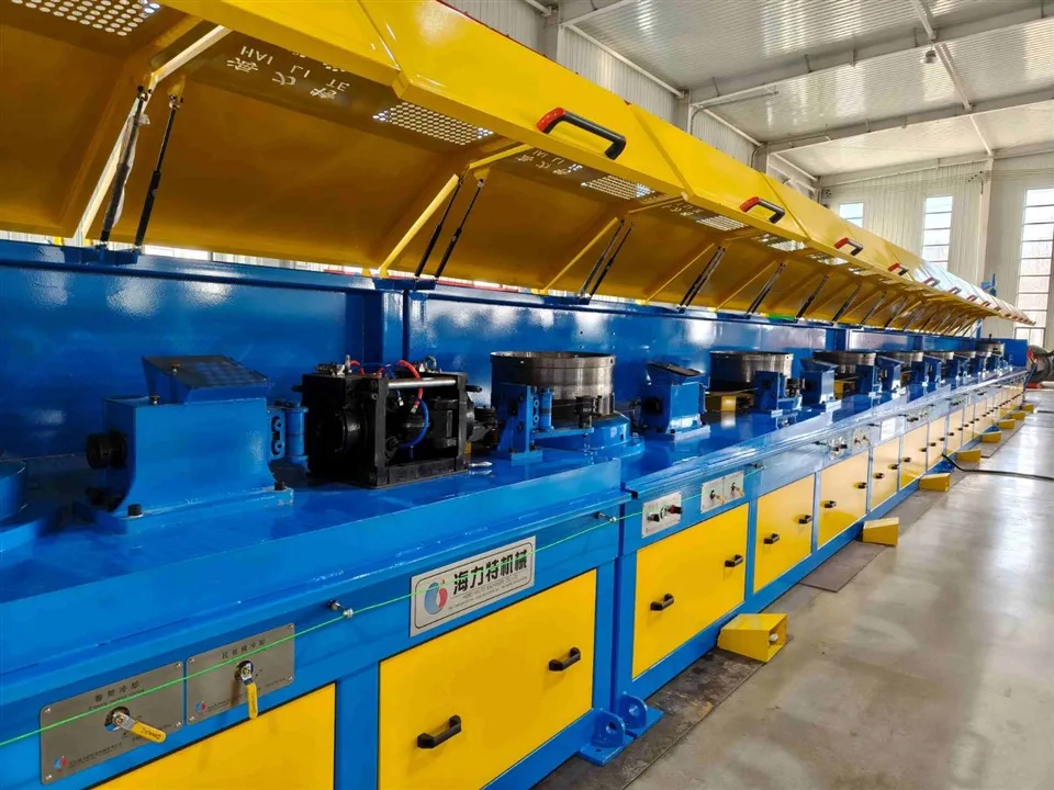 Cold-rolled Ribbed Straight-line Wire Drawing Machine